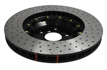 Cargar imagen en el visor de la galería, DBA 15-20 Ford Mustang GT Paquete Perf (rotor delantero de 380 mm) Rotor perforado delantero serie 5000 con sombrero negro