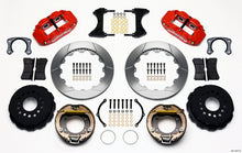 Cargar imagen en el visor de la galería, Wilwood Narrow Superlite 4R Rear P-Brk Kit 12.88in Red Big Ford New Style 2.50in Off Stag Mount