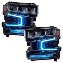 Cargar imagen en el visor de la galería, Oracle 19-21 Chevy Silverado 1500 RGB+W Headlight DRL Kit - w/ Simple Controller SEE WARRANTY