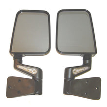 Cargar imagen en el visor de la galería, Rugged Ridge 87-02 Jeep Wrangler YJ/TJ Black Heated Door Mirror Kit w/ LED Signals