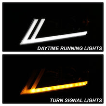 Cargar imagen en el visor de la galería, xTune 14-18 Chevy Impala (Excl Limited) DRL Halogen Proj Headlights - Blk (PRO-JH-CIM15-LB-BK)