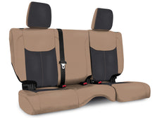 Cargar imagen en el visor de la galería, PRP 13-18 Jeep Wrangler JKU Rear Seat Cover/4 door - Black/Tan