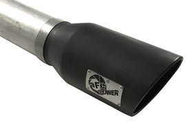 aFe MACHForce XP 5 pulgadas DPF-Back 409SS Escape Dodge Diesel Trucks 07.5-12 L6-6.7L (td) Punta negra