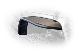 DV8 Offroad 07-18 Jeep Wrangler JK Guardabarros delanteros y traseros de tubo plano