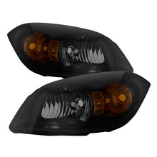 Cargar imagen en el visor de la galería, Xtune Chevy Cobalt 05-10 Crystal Headlights Black Smoked HD-JH-CCOB05-AM-BSM