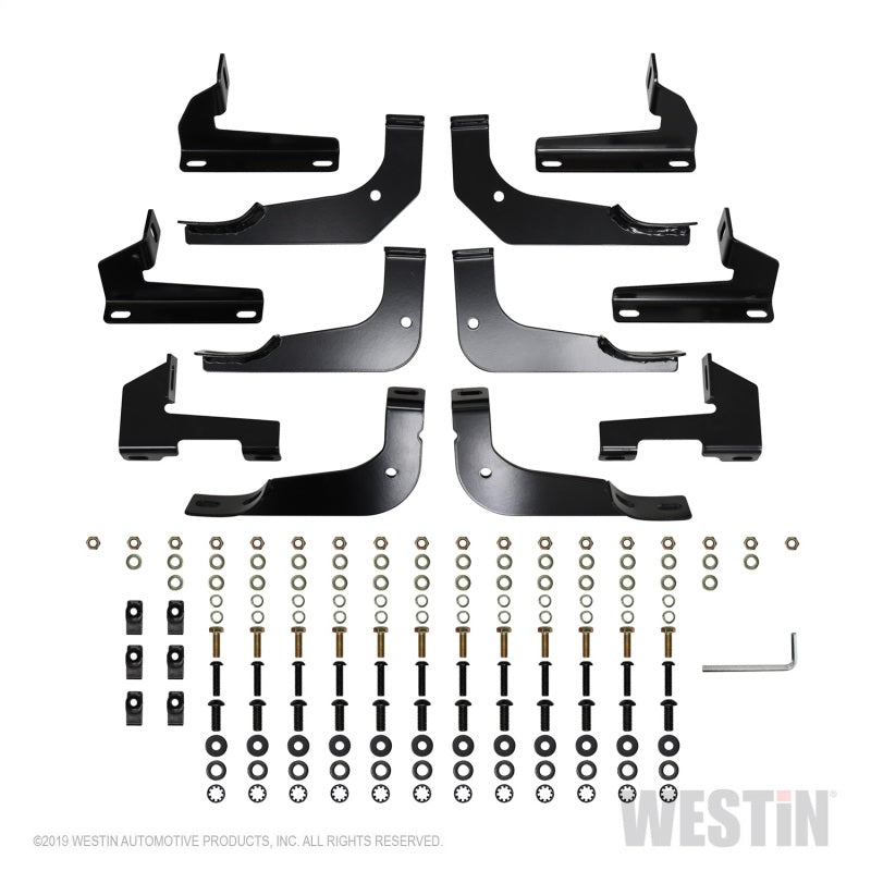 Westin 20-22 Jeep Gladiator PRO TRAXX 5 barras de paso Nerf ovaladas - SS
