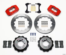 Cargar imagen en el visor de la galería, Wilwood Dynapro Radial Rear Kit 13.00in Red Mitsubishi EVO VIII