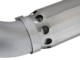 Escape Atlas aFe Escape trasero con DPF de 5 pulgadas Acero aluminizado 2016 Nissan Titan XD V8-5.0L con punta pulida