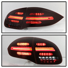 Cargar imagen en el visor de la galería, Spyder Porsche Cayenne 958 11-14 LED Tail Lights - Sequential Signal - Red Smoke