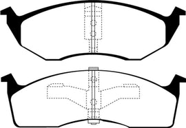 EBC 95-97 Chrysler Concorde 3.3 Ultimax2 Front Brake Pads