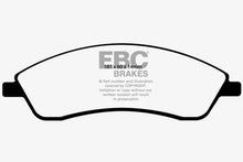 Cargar imagen en el visor de la galería, EBC 06-07 Cadillac CTS 2.8 (Sports Suspension) Ultimax2 Front Brake Pads