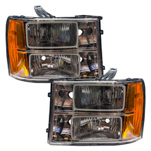 Cargar imagen en el visor de la galería, Oracle 07-13 GMC Sierra SMD HL - Square Ring Design - White SEE WARRANTY