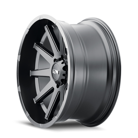 ION Type 143 17x9 / 6x139.7 BP / -12mm Offset / 106mm Hub Matte Black Wheel