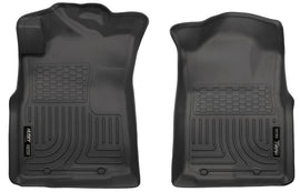 Husky Liners 05-15 Toyota Tacoma Crew/Extended/Standard Cab WeatherBeater Revestimientos de piso delanteros negros