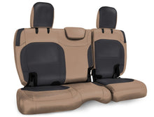 Cargar imagen en el visor de la galería, PRP 2018+ Jeep Wrangler JLU/4 door Rear Bench Cover with Cloth Interior - Black/Tan