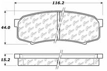 Cargar imagen en el visor de la galería, StopTech 03-20 Toyota 4Runner/ 07-14 FJ Cruiser Street Rear Touring Brake Pads