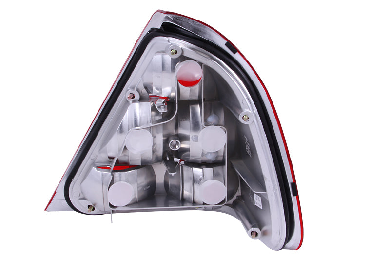 ANZO 1994-2000 Mercedes Benz Clase C W202 Luces traseras rojo/transparente
