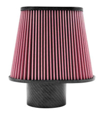 Load image into Gallery viewer, K&amp;N Universal Air Filter 3 11/16in Flange x 8 3/4 x 5 1/2in Base x 6 3/8 x 3 3/16in Top x 7in Height