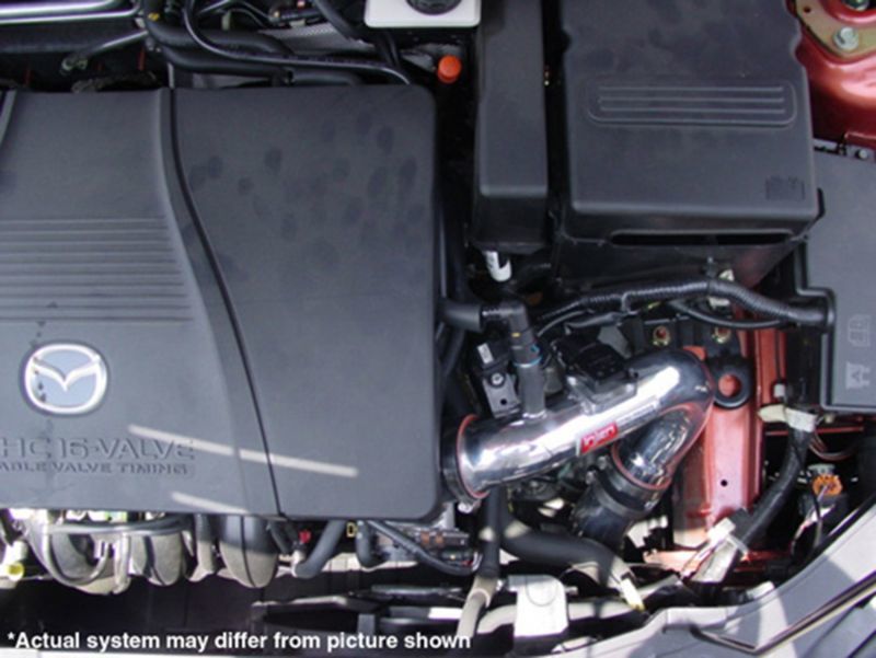 Injen 04-09 Mazda 3 2.0L 2.3L 4 cilindros. Entrada de aire frío pulida
