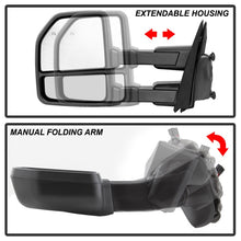 Cargar imagen en el visor de la galería, xTune 15-17 Ford F-150 Heated Telescoping Mirrors (Pair) (MIR-FF15015-G4-PWH-SET)