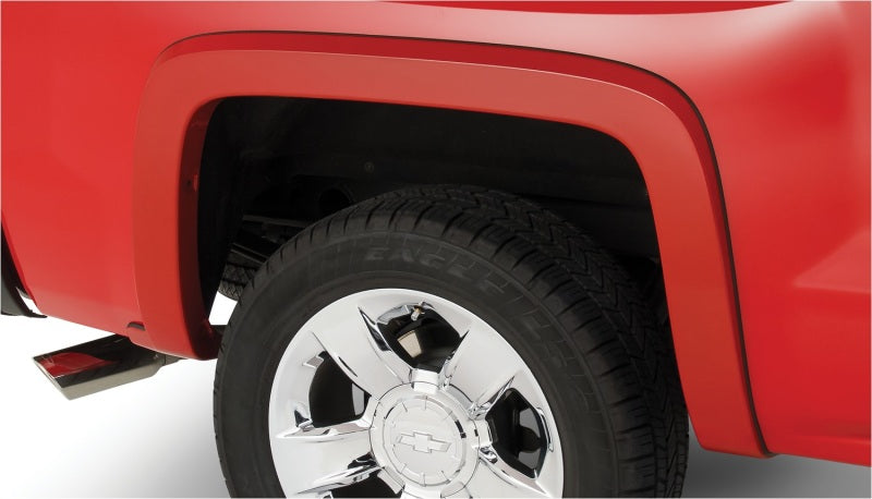 Bushwacker 15-18 Chevy Silverado 2500 HD Fleetside OE Style Flares 2 piezas 78.8/97.8 pulgadas cama - Negro