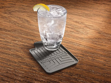 Cargar imagen en el visor de la galería, WeatherTech Drink Coasters Set of 4 Black