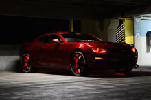 Cargar imagen en el visor de la galería, Oracle LED Illuminated Wheel Rings - Double LED - Red SEE WARRANTY