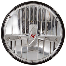 Cargar imagen en el visor de la galería, Faros delanteros LED ANZO universales faros delanteros LED redondos universales de 7 pulgadas cromados (par)