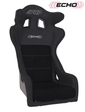 Cargar imagen en el visor de la galería, PRP Echo Composite Seat- Black (PRP Black Outline/Delta Black- Black Stitching)