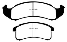 Cargar imagen en el visor de la galería, EBC 94-99 Buick Le Sabre (FWD) 3.8 Pastillas de freno delanteras Redstuff