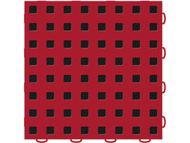 WeatherTech TechFloor - 3in X 12in Tiles(Right Loop) - Red/Black **Order in Qtys of 10