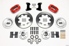 Load image into Gallery viewer, Wilwood Dynapro Dust-Boot Front Kit 12.19in Red 74-80 Pinto/Mustang II Disc Spindle only