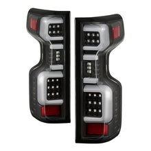 Cargar imagen en el visor de la galería, Spyder Chevy Silverado 19-20 LED Tail Light Black ALT-YD-CS19HAL-BK