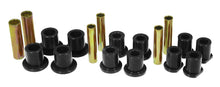 Cargar imagen en el visor de la galería, Prothane 92-98 Ford E250/350 Van 2wd Rear Spring &amp; Shackle Bushings - Black