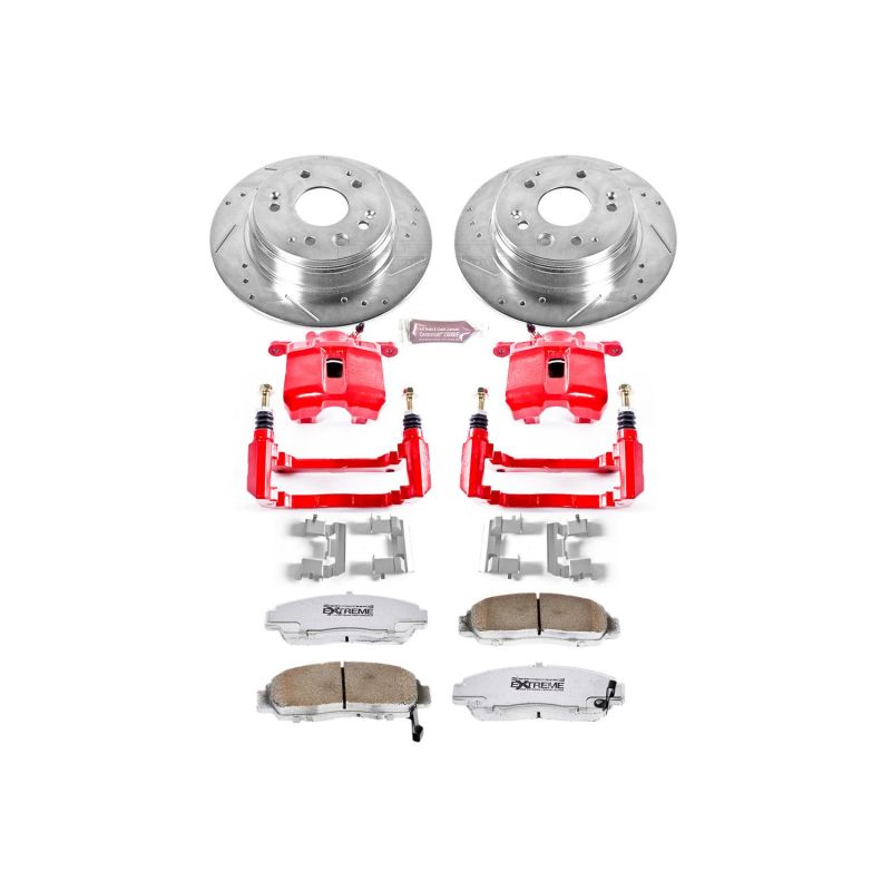 Power Stop 01-03 Acura CL Front Z26 Street Warrior Brake Kit w/Calipers