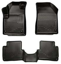 Cargar imagen en el visor de la galería, Husky Liners 2013 Dodge Dart WeatherBeater Black Front &amp; 2nd Seat Floor Liners