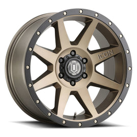 ICON Rebound 20x9 6x5.5 0mm Offset 5in BS Rueda de bronce