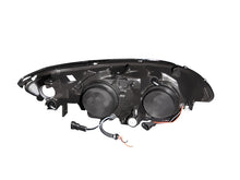 Cargar imagen en el visor de la galería, ANZO 2004-2005 Honda Civic Proyector Faros delanteros con Halo Negro