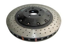 Cargar imagen en el visor de la galería, DBA 07-11 Audi S6 Front 5000 Series Rotor perforado en cruz con sombrero negro