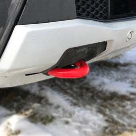 Ford Racing 2019 Ford Ranger Ganchos de remolque delanteros - Par - Rojo