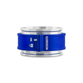 Conjunto de abrazadera de liberación rápida Mishimoto de 3,0 pulgadas - Azul