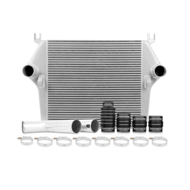 Mishimoto 07.5-09 Dodge 6.7L Cummins Intercooler Kit con tuberías (Plata)