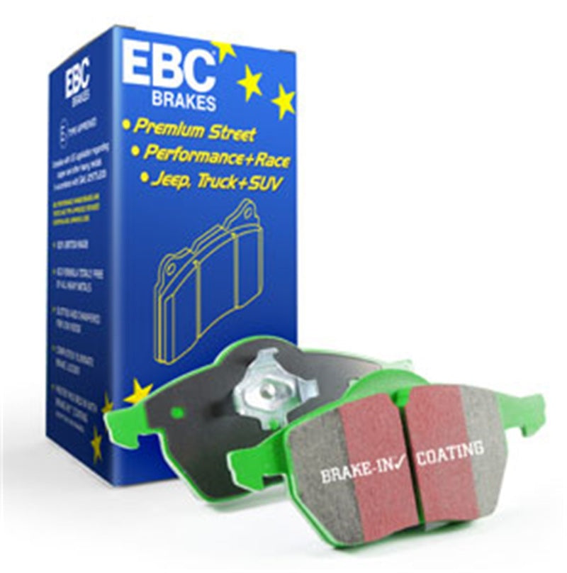 EBC 04-06 Chevrolet Epica 2.5 Pastillas de freno delanteras Greenstuff