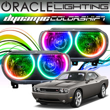 Cargar imagen en el visor de la galería, Oracle Dodge Challenger 08-14 Halo Kit - Dynamic - Dynamic SEE WARRANTY
