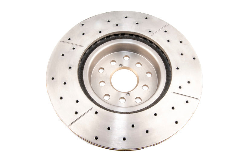 Rotor delantero perforado y ranurado serie Street DBA 05-08 Legacy GT