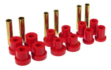 Cargar imagen en el visor de la galería, Prothane GM Front Spring &amp; Shackle Bushings - Red