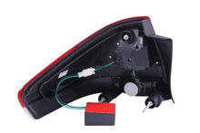 Cargar imagen en el visor de la galería, ANZO 2008-2011 Ford Focus luces traseras LED rojo/transparente