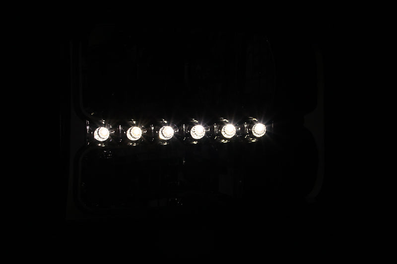 ANZO 2001-2005 Chrysler Pt Cruiser Crystal Faro cromado ámbar (OE)