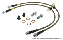 Cargar imagen en el visor de la galería, StopTech 89-95 Nissan Skyline GT-R R32 Big Brake Kit Stainless Steel Rear Brake Lines