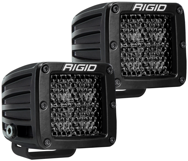 Rigid Industries D Series PRO Midnight Edition - Spot - Difuso - Par